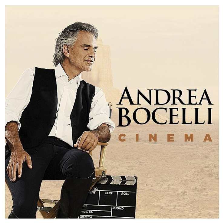 Copertina album Andrea Bocelli